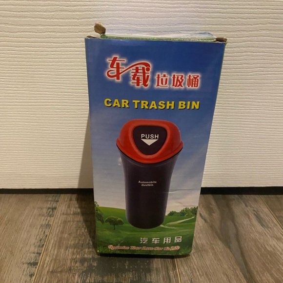Auto Car Vehicle Garbage Trash Can Cup Holder - Picture 5 of 5